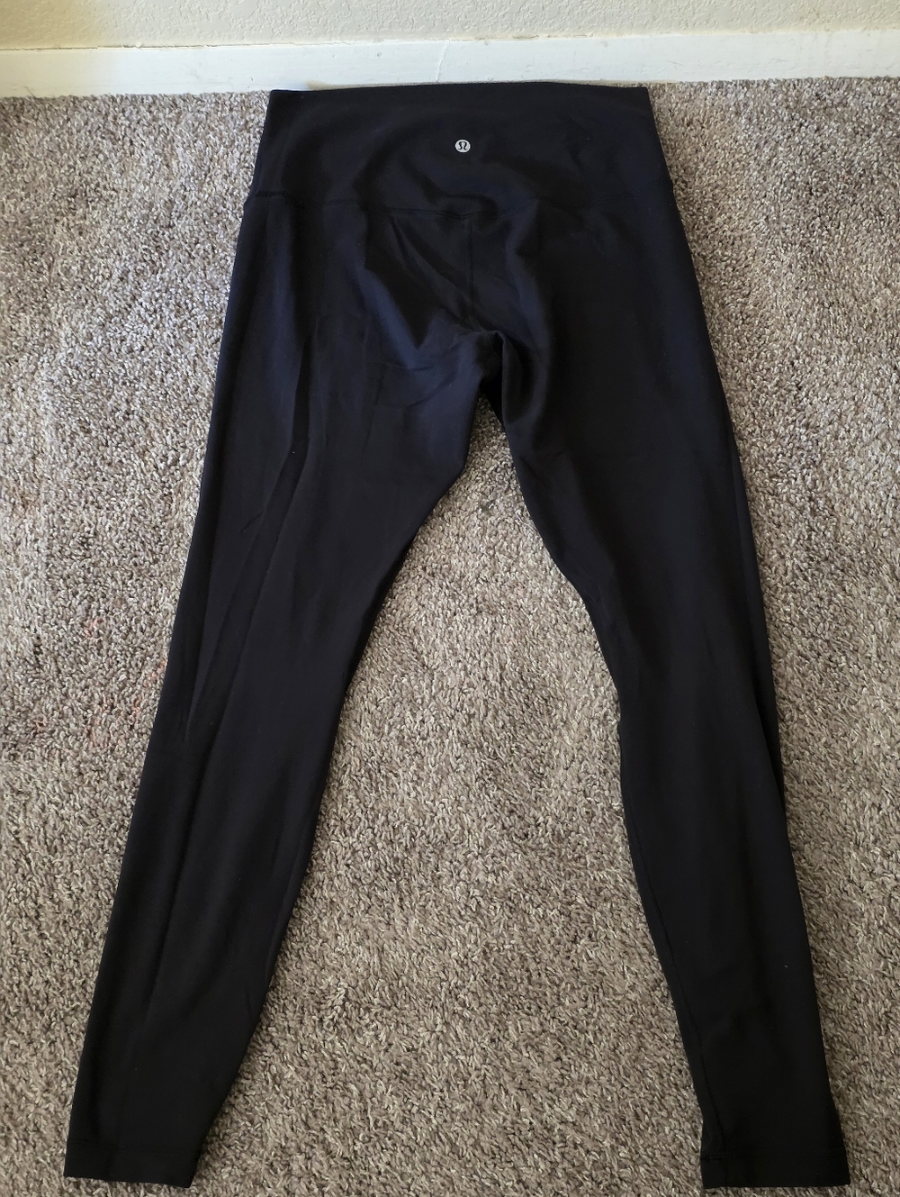 Lululemon Black High-Waisted Leggings Size 10